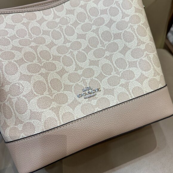 NWT Coach Jude Duffle Bag In Signature Canvas CBH20 - Picture 6 of 9